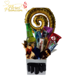 BOX CON 1 CERVEZA, 6 CHOCOLATES Y GLOBO