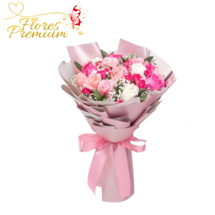 RAMO BOUQUET 17 ROSAS