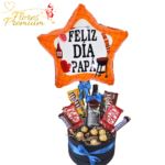 BOX DE CELEBRACION WHISKY, CHOCOLATE Y GLOBO