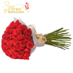 RAMO DE 40 ROSAS TIPO BOUQUET