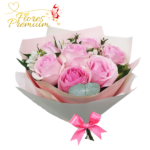 RAMO 7 ROSAS EN BOUQUET