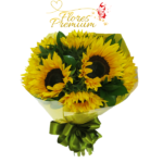 RAMO DE 10 GIRASOLES