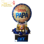 CAJA CUADRADA DE CERVEZAS, PAPAS Y BOMBONES