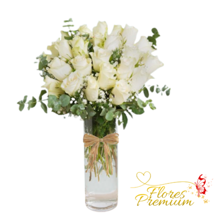 FLORERO DE 24 ROSAS