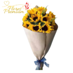 RAMO DE 10 GIRASOLES