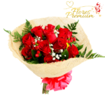 RAMO BOUQUET DE 10 ROSAS IMPORTADAS