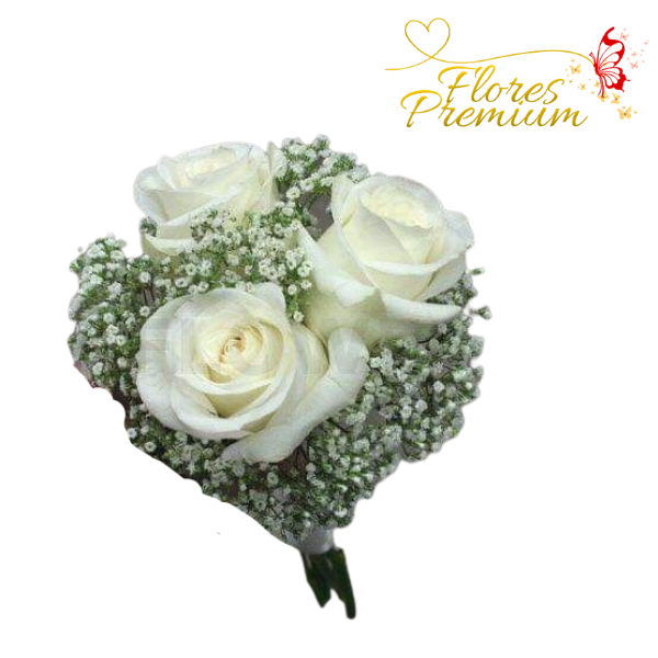 263-1.png BOUQUET DE 3 ROSAS - Imagen 1