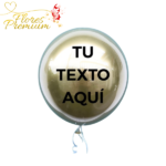 GLOBO BURBUJA PERSONALIZADO