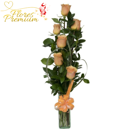 CILINDRO DE 6 ROSAS ALARGADO