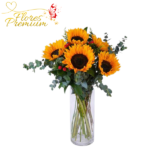 FLORERO 6 GIRASOLES