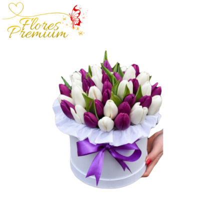 BOX DE 30 TULIPANES
