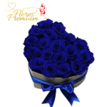 CAJA CORAZON 18 ROSAS IMPOTADAS