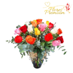 FLORERO DISPERSO DE 20 ROSAS