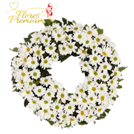 CORONA CARIDAD DE MARGARITAS