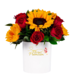 BOX DE ROSAS Y GIRASOLES