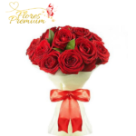 RAMO BOUQUET DE 16 ROSAS IMPORTADAS