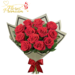 RAMO BOUQUET DE 12 ROSAS IMPORTADAS