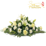COJIN FUNEBRE ROSAS Y CRISANTEMOS