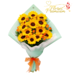 RAMO DE 12 GIRASOLES