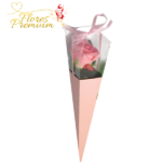 ROSA INDIVIDUAL EN CONO