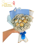 RAMO 6 BOMBONES Y GYPSOPHILA