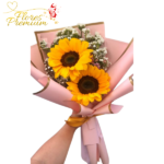 RAMO DE 2 GIRASOLES