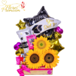 ARREGLO GOLOSINA FLORES Y GLOBOS PARA TODA OCASION