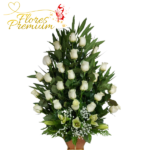 ARREGLO DE 18 ROSAS Y LILIUM