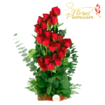 ARREGLO CURVA DE ROSAS