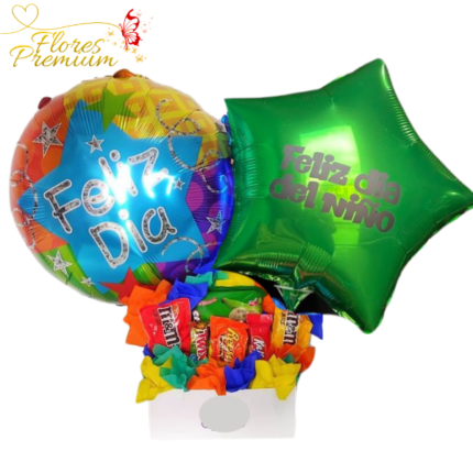 GUACAL DE DULCES FELIZ DIA