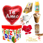 DESAYUNO EN CAJA PELUCHE CORAZON