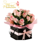 BOX CUADRADO DE 20 ROSAS