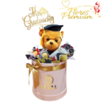 ARREGLO CON PELUCHE Y CHOCOLATES