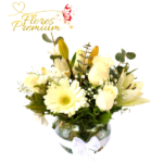 PECERA CON MIX FLORAL