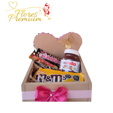 DULCE BASE DE MADERA CORAZON