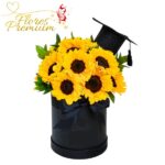 BOX GIRASOLES GRADUACION