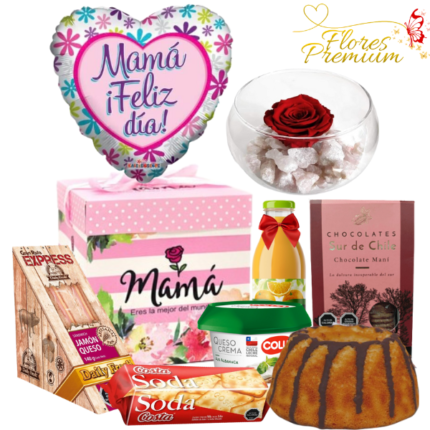 DESAYUNO CAJA SORPRESA DIA DE LAS MADRES