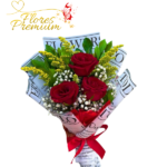 RAMO 3 ROSAS Y LINDA ENVOLTURA