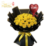 RAMO SAN VALENTIN 30 ROSAS Y TOPPER