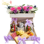 DESAYUNO SORPESA CON PICOTEO Y MIX DE FLORES